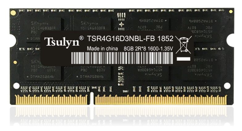 TOSHIBA dynabook ノートPC用メモリ PC3L-12800 8GB (DDR3L 1600Mhz) 1.35V (低電圧) – 1.5V 両対応